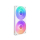 Wentylator do komputera NZXT F240 RGB Core White 2x120mm